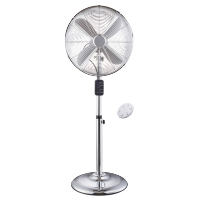 4 Curved Blades Metal Standing Fans 400x400