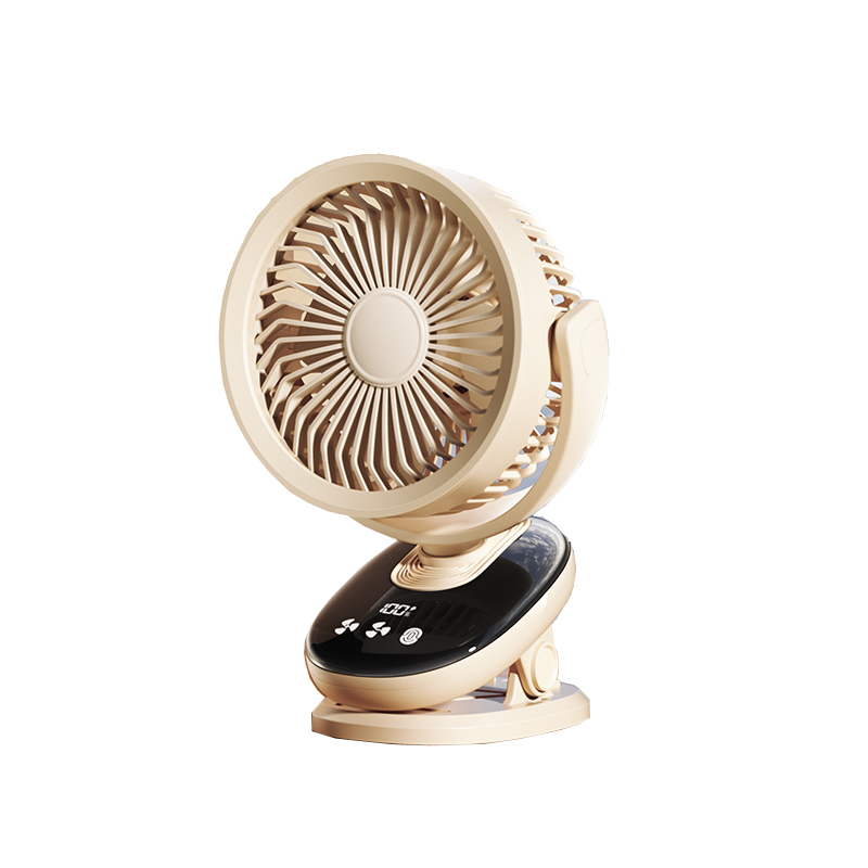 Power Battery Fan with touch control function and clip