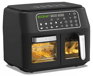 Double Air Fryer with Visible window_BZ2317TS-5545BLACK